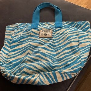 VS Blue Zebra Tote Bag